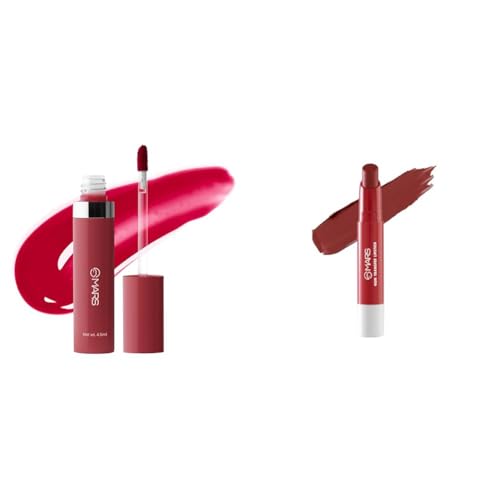 MARS Drip Lip Mist for Women (4.5 ml) (04-Strawberry Drip) Matte Super Stay Lipstick | Up to 12 Hours Long Lasting | Smudge Proof and Waterproof Lipstick for Women (2.6 gm) (05-MAJESTIC)