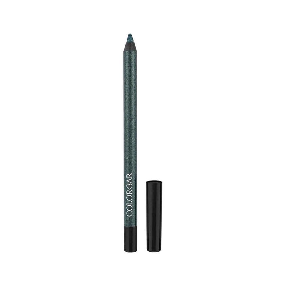 Colorbar I-Glide Eye Pencil, Emerald Charm, Glossy Finish, 1.1g | Intense high-gloss finish | Waterproof | Lasts upto 8 hours
