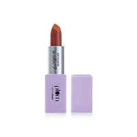 Plum Velvet Haze Matte Lipstick with SPF 30 | Powder Matte Finish | Highly Pigmented | With Ceramides | 01 Nifty Nude