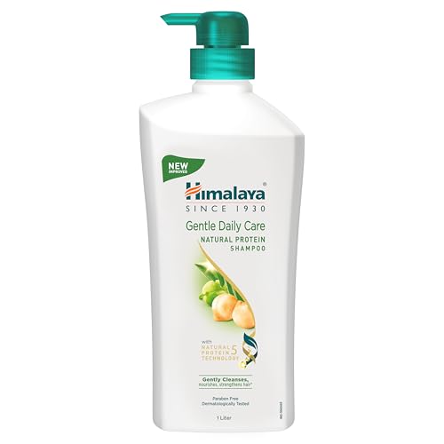 Himalaya Gentle Daily Care Natural Protein Shampoo | Mild daily Shampoo | With Chickpea, Licorice & Amla | 1000 ml