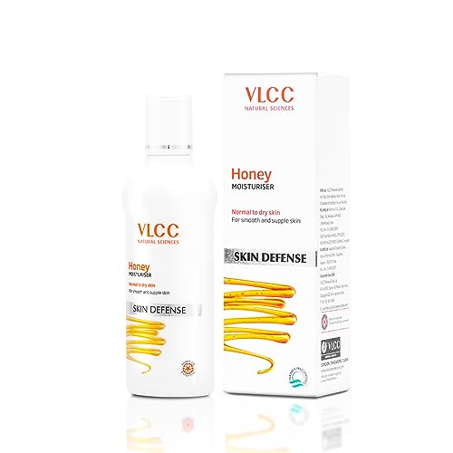 VLCC Honey Moisturiser - 100g - Non-Greasy, Deep Moisturization and Lightweight with Honey, Shea Butter, Fenugreek Extract & Wheat Germ Oil | Normal to Dry Skin