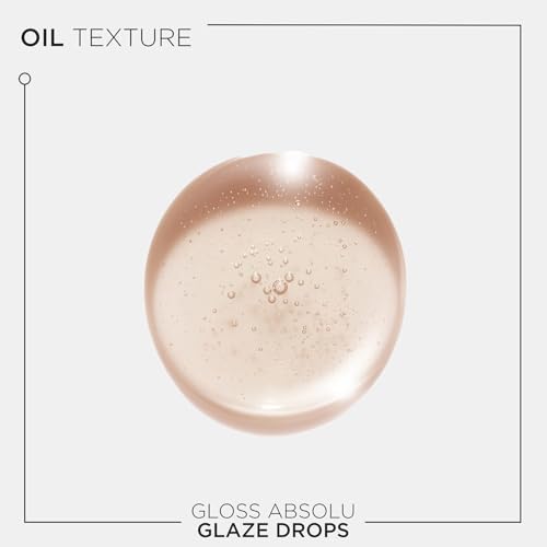 Kérastase Gloss Absolu Glaze Drops Oil-In-Serum For Bouncy, Glossy Hair | Fine To Medium Hair | 2X Glossier Hair | 72H Nutrition | With Wild Rose-In-Oil | 45ml