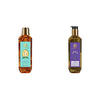 Forest Essentials Dasapushpadi Baby Hair and Body Wash, 200ml & Forest Essentials Hair Cleanser, Amla, Honey and Mulethi, 200ml