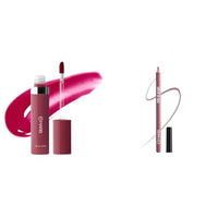 MARS Drip Lip Mist for Women (4.5 ml) (08-Plum Drip) Matte Lip Liner | One Swipe Smooth Application | Long Lasting Lip Pencil (1.4gm) (17-BARBIE BOLD)