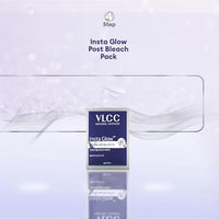 VLCC Insta Glow Diamond Bleach - 60g | With Diamond Powder For Sparkling Fairness | Skin Brightening Bleach | Minimizes Dark Spots, Reduces Facial Hair Visibility