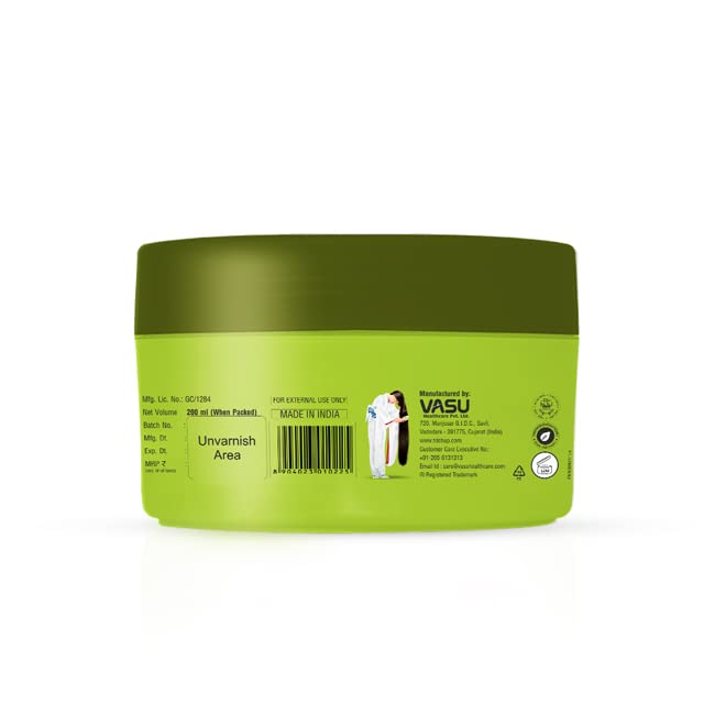 Trichup Hair Fall Control Herbal Hair Cream - Enriched with Amla, Licorice & Bhringaraj - Repairs & Nourishes Damaged Hair (200ml)