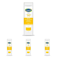 Cetaphil Combination Skin Sun Spf 50 Sunscreen, Very High Protection Light Gel, Water Resistant, Vitamin E, 50 Ml, Pack Of 4