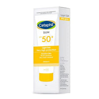 Cetaphil Combination Skin Sun Spf 50 Sunscreen, Very High Protection Light Gel, Water Resistant, Vitamin E, 50 Ml, Pack Of 4