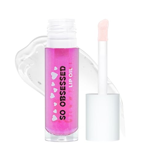 Shopaarel So Obsessed Lip Oil, Ultra-Glossy, Long-Lasting Comfort, Nourishment and Hydration, Lip Gloss, Fuller & Plump Lips, Lightweight, Non-sticky- 8 gm, Juicy