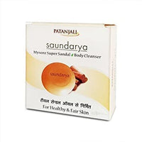 Patanjali Saundarya Sandal Body Cleanser, 75g [Pack of 5]