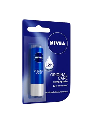 Nivea Women Pack Of 2 Original Care Lip Balm, Clear