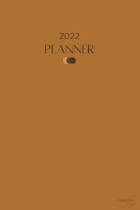 2022 Planner-Monthly & Weekly Planner: Fashionable, Trendy, Stylish, Monochromatic Cover, 6
