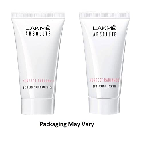 Lakmé Perfect Radiance Brightening Facewash with 98% Pure Niacinamide Complex | For Glowing Skin with Glycerin | Known to Reduce Pigmentation | 50gm