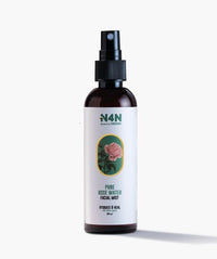 Nature4Nature Facial Hydrating Mist Pure Rose Water | Refreshing & Hydrating Facial Toner for Normal to Oily Skin Face Toner | Instantly Hydrates | Balances pH Levels | Non-Drying 100 Ml