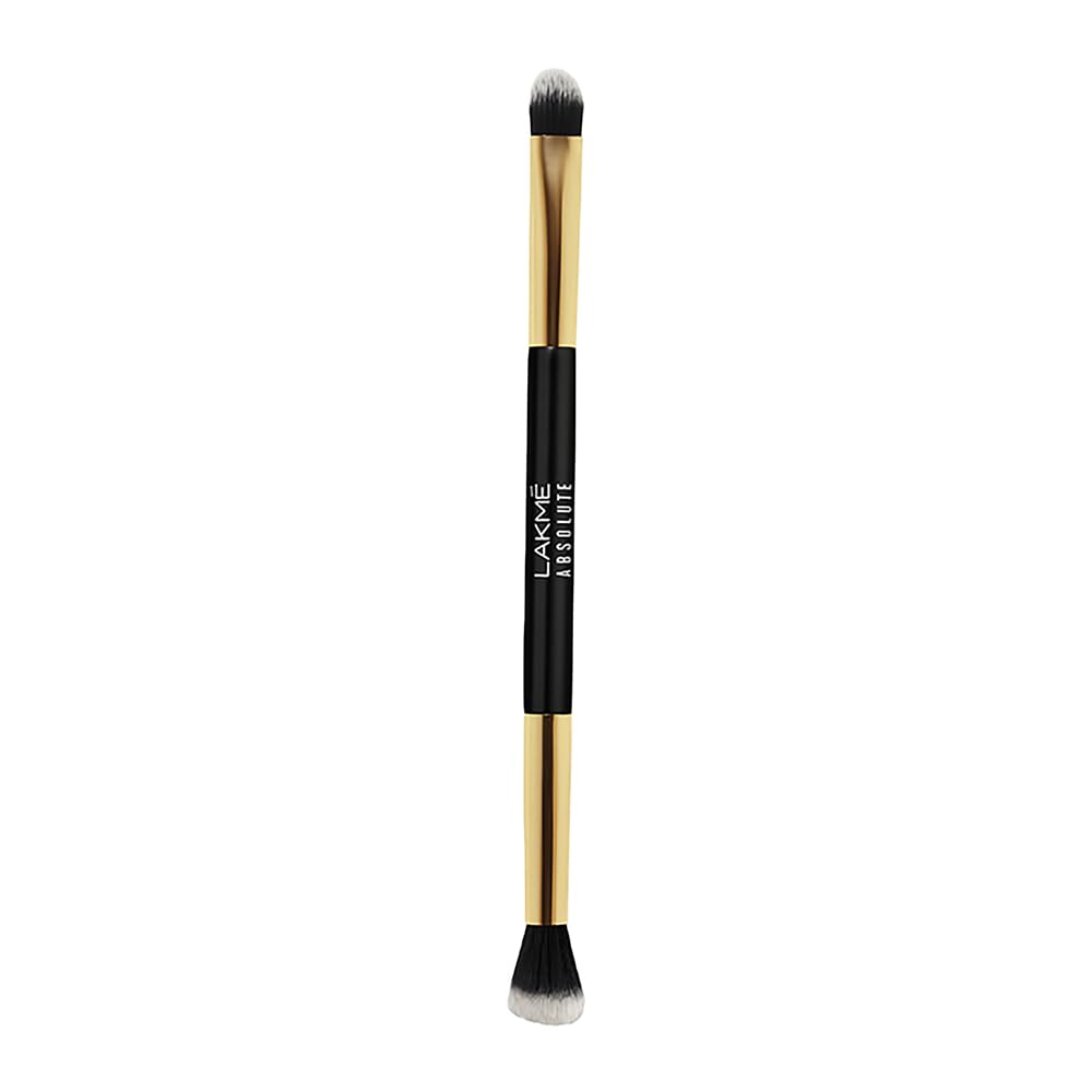 Lakmé Absolute Makeup Master Tools - Dual Ended Eyeshadow Brush