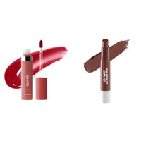 MARS Drip Lip Mist for Women (4.5 ml) (07-Pomelo Drip) Reapplication Matte Super Stay Lipstick | Up to 12 Hours Long Lasting | Smudge Proof and Waterproof Lipstick for Women (2.6 gm) (12-SINFUL)