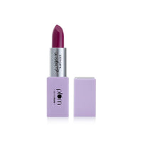 Plum Velvet Haze Matte Lipstick with SPF 30 | Powder Matte Finish | Highly Pigmented | With Ceramides | 10 Bright Berry