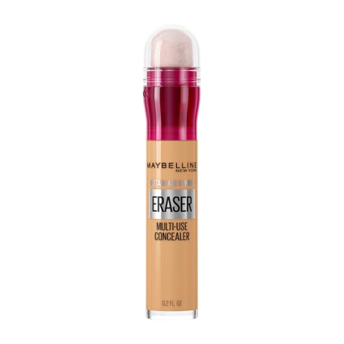 Maybelline New York Instant Age Rewind Dark Circles Treatment Concealer -Caramel, Packed with Goji Berry & Haloxyl, Bright & Refreshed eyes, Erase dark circles & fine lines, Long Lasting Concealer 6g