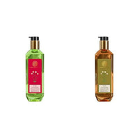 Forest Essentials Hair Cleanser, Bhringraj and Shikakai, 200ml & Forest essentials Hair Cleanser Japapatti & Brahmi 200ml