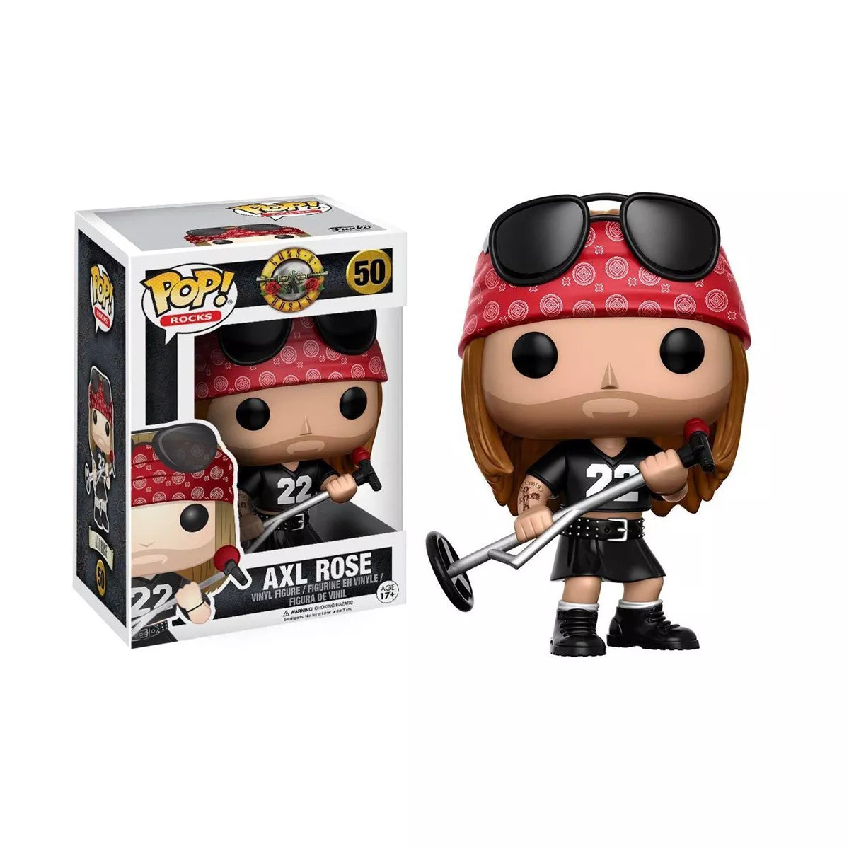 Funko: Rock Star Tribute: Axl Rose - Lead Singer of Guns N Roses