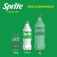 Sprite Lemon Lime Soda Soft Drinks, 16.9 Fl Oz., 24 Pk.