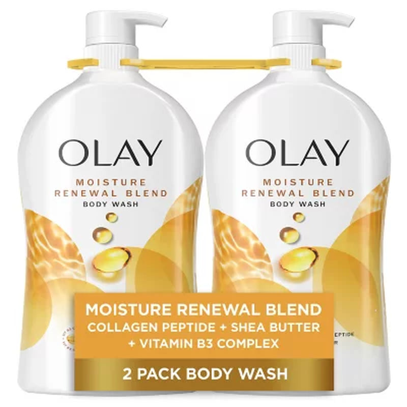 Olay Ultra Moisture Renewal Blend Body Wash, 35 Fl. Oz., 2 Pk.