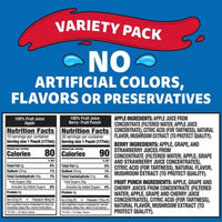 Capri Sun 100% Juice Variety Pack, 6 Fl. Oz. Pouches, 40 Pk.