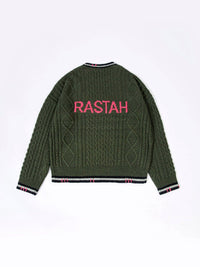 Raastah - Cable - knit Logo Sweater