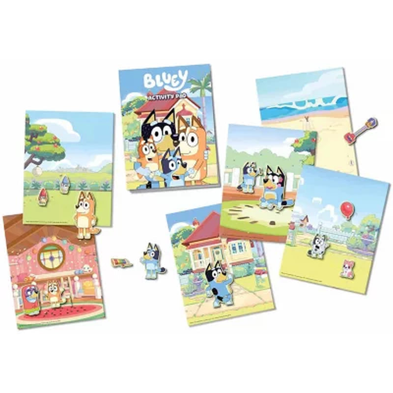 Magnetic Play Set: Bluey and Bingo, Mixed Media