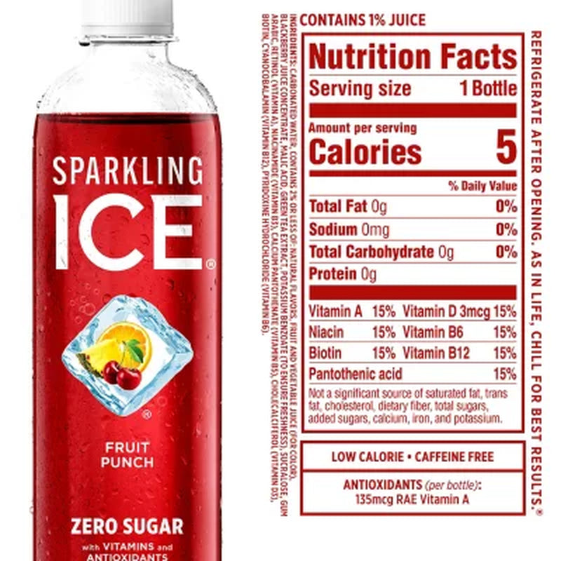 Sparkling Ice Blue Variety Pack 17 Fl. Oz., 24 Pk.