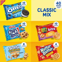 Nabisco Classic Mix Cookie & Cracker, Variety Pack, 40 Pk.