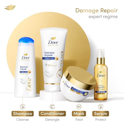 Dove Intense Repair Hair Conditioner, For Damaged And Frizzy Hair, 75 ml