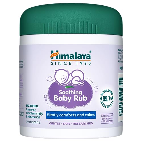 Himalaya Soothing Baby Rub (50ml) | with Eucalyptus Oil | Releives Nasal Congestion & helps easy breathing
