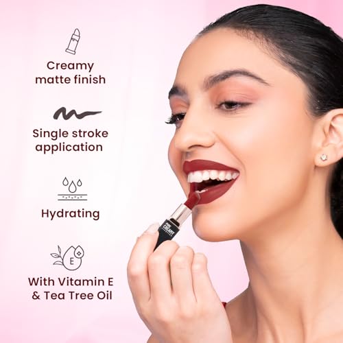Swiss Beauty Pure Creamy Lipstick 15-Merry Cherry (Matte)
