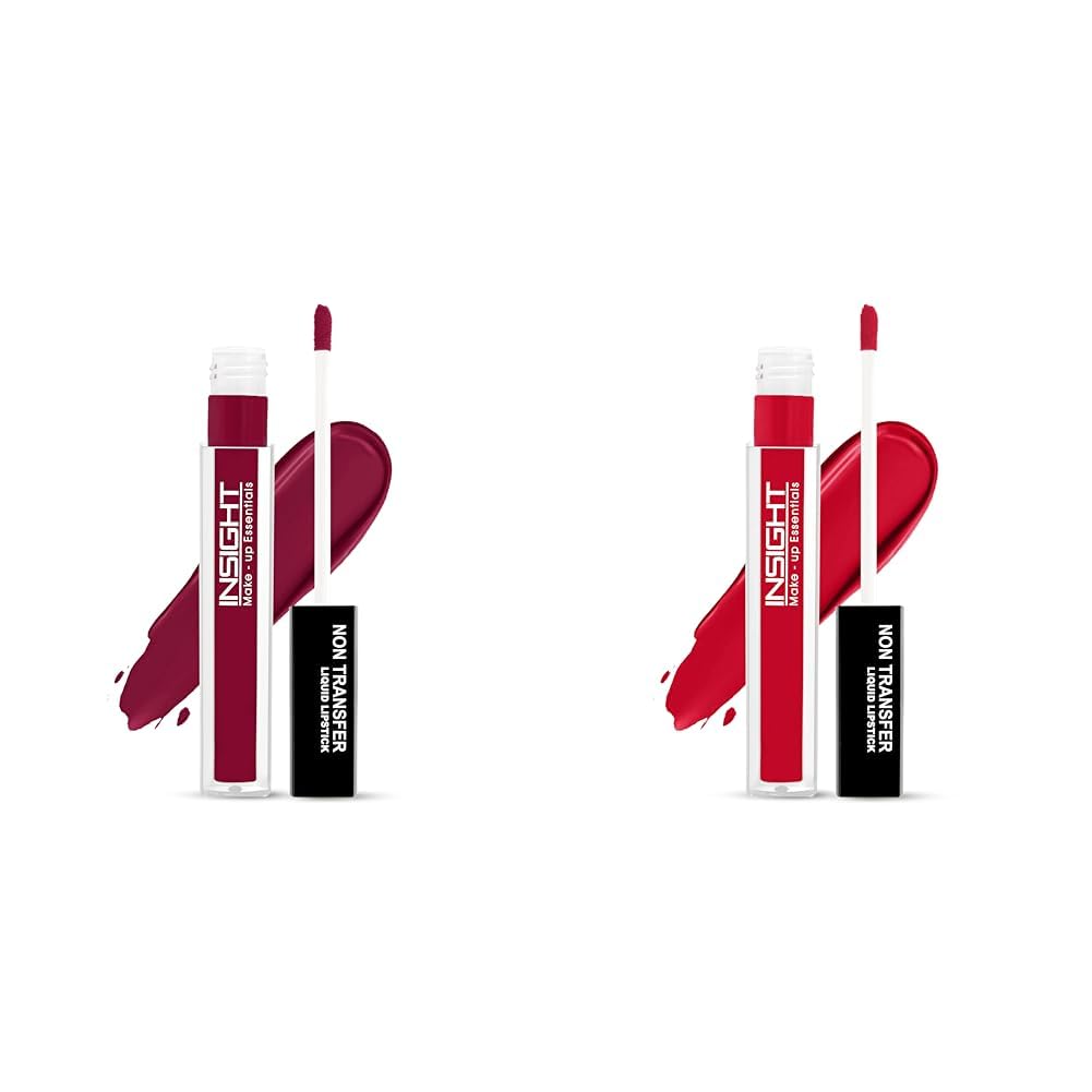 INSIGHT Non Transfer Liquid Matte Lipstick & Liquid Matte Lipstick