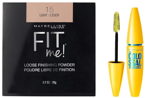 Maybelline New York Loose Finishing Powder & Maybelline New York Mascara Combo