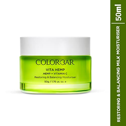 Colorbar Restoring and Balancing Moisturizer | Lightweight| Anti Aging |Green Tea | Hyaluronic Acid |Vitamin c.