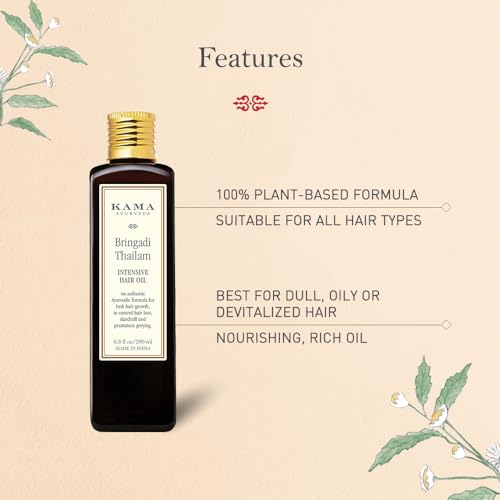 Kama Ayurveda Bringadi Intensive Hair Treatment, 100ml clear