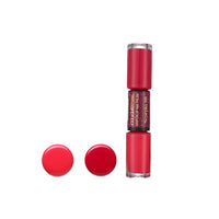 Typsy Beauty 2 in 1 Gel Nail Polish | Pink & Red | Quick Drying | Glossy Finish | Long Lasting | Chip Resistant |10 ml