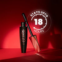MARS Fabulash Volumising Mascara | Up to 18 Hours Stay | Waterproof with Intense Jet Black Color (12ml) (Pack of 3)