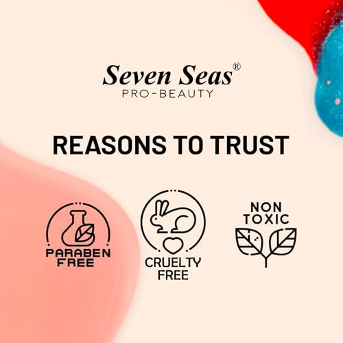 Seven Seas My Nails Nail Polish, High Colour Pay Off, Long Lasting, Quick Drying, Chip Resistant, Non-Staining, 10ml (297, 10ml)