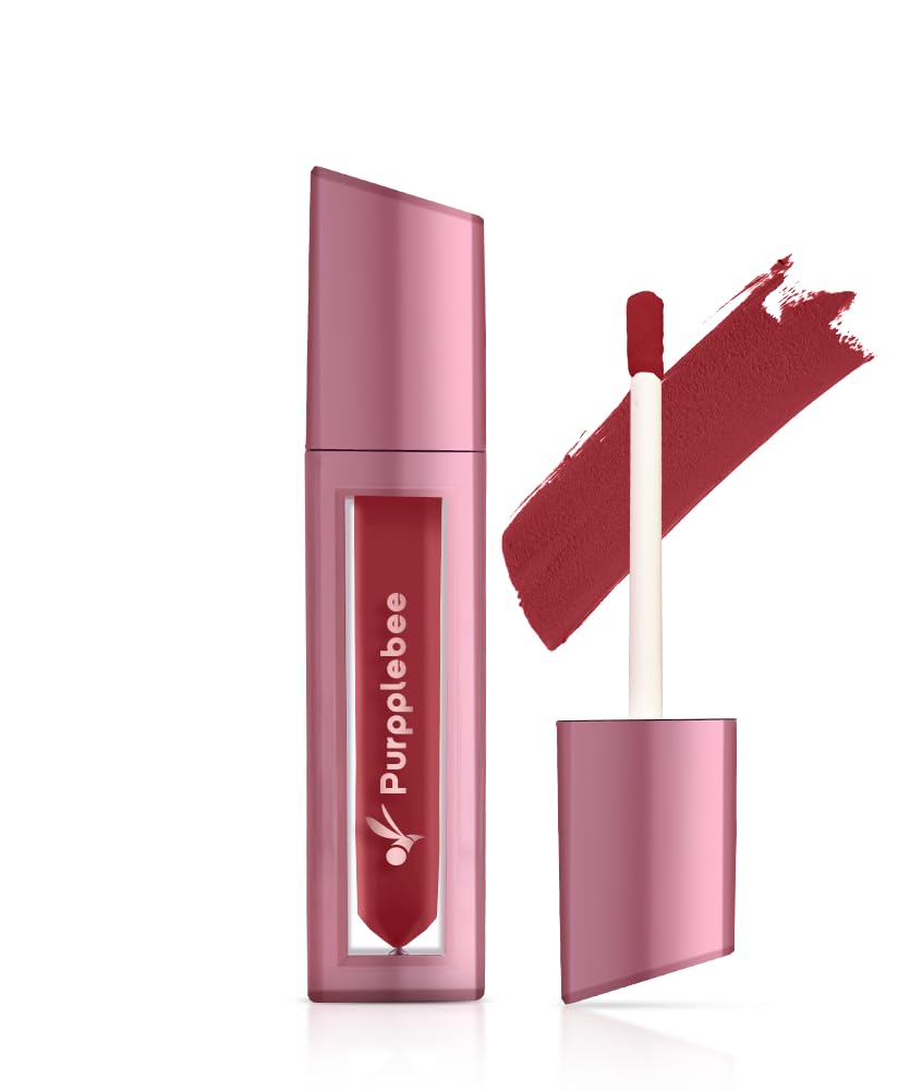 MATTE Majesty Liquid Lipstick Smudged Proof Long Lasting Highly Pigmented Water Proof Matte Liquid Lipstick (Bold Tint)