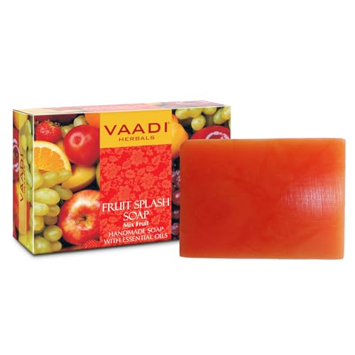 Vaadi Herbals Assorted Luxurious Handmade Herbal Soaps, 75g (Pack of 12)