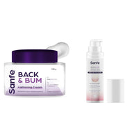 Sanfe Back & Bum Cream for Dark Spots and Body Acne Spotlite Sensitive Body Serum