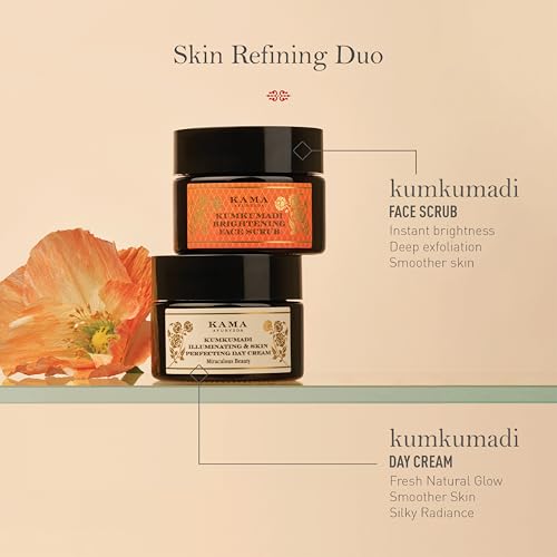 Kama Ayurveda Kumkumadi Brightening Ayurvedic Face Scrub, 50g