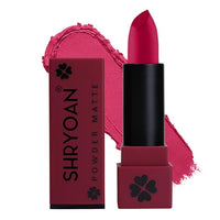 Shryoan Powder Matte Lipstick with Moisturizing and Hydrating Formula | For Every Day Use (3.2g) (Shade-16, Shade-16)