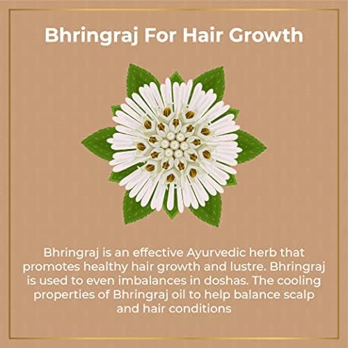 Vedix Bhringadi Hair Fall Kit - Customized Ayurvedic Care With Booster Oil, Shampoo, Conditioner, and Mask - Gift Pack of 4 (310 ml)