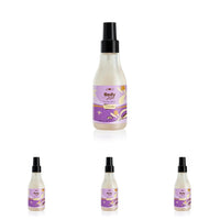 Plum Bodylovin' Vanilla Vibes Body Mist | Long Lasting Vanilla Fragrance For Women With Warm & Cozy Vanila Scent | High On Fun | Travel-Friendly Perfume Body Spray 100 Ml (Pack Of 4)