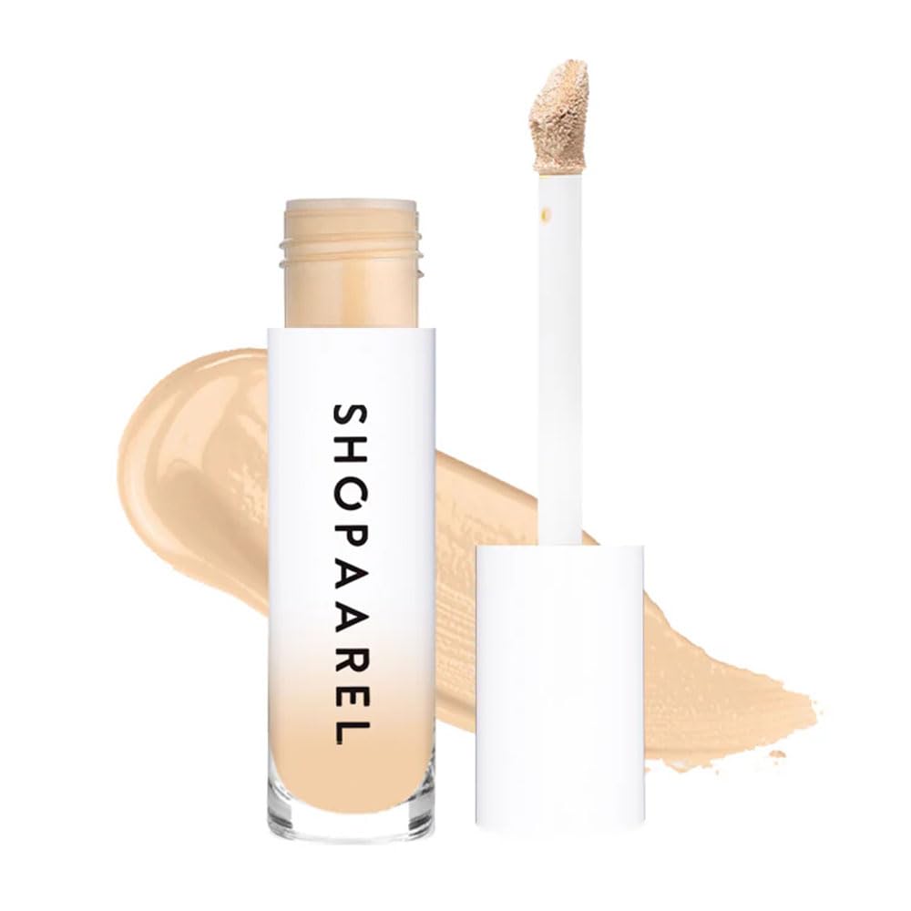 Shopaarel New True Color Concealer Liquid Light Weight Waterproof Concealer With Full Coverage |Easily Blendable Concealer For Face Makeup With 100% Matte Finish (12B-Fair Beige)