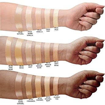 Miss Claire Professional Makeup Everyday Foundation Natural Weightless Foundation 30ml Cream (FR - 01 Pale)